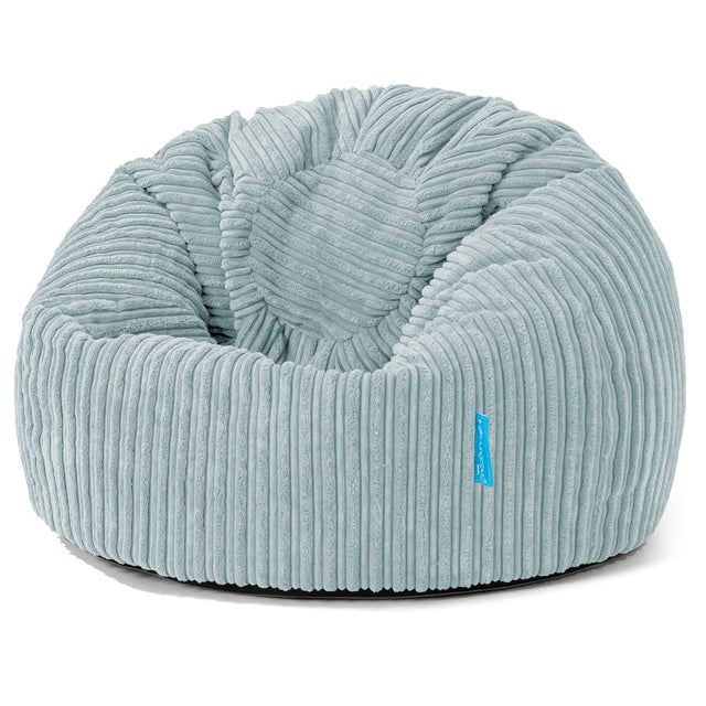 Klassicher Kindersessel Sitzsack 1-5 jahren - Cord Mintgrün 01