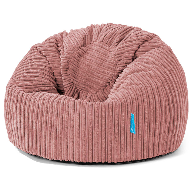 Klassicher Kindersessel Sitzsack 1-5 jahren - Cord Pfirsich 01
