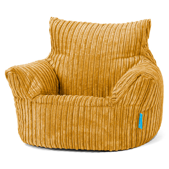Klein Kindersessel Sitzsack 1-3 jahren - Cord Goldhonig 01