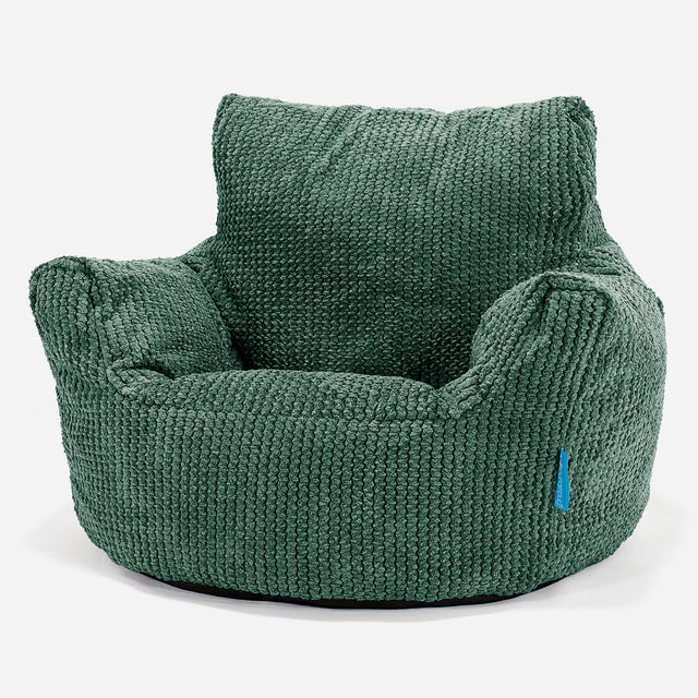 Klein Kindersessel Sitzsack 1-3 jahren - Pom Pom Moosgrun 01
