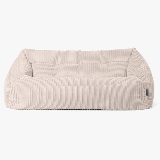 Maya Sitzsack Sofa - Cord Creme 01