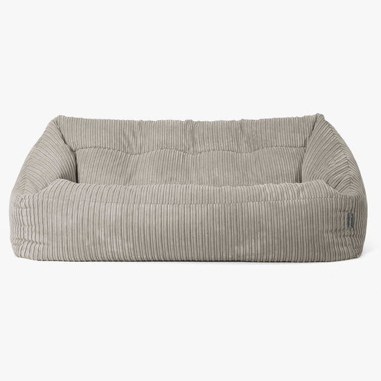 Maya Sitzsack Sofa - Cord Nerzfarben 01