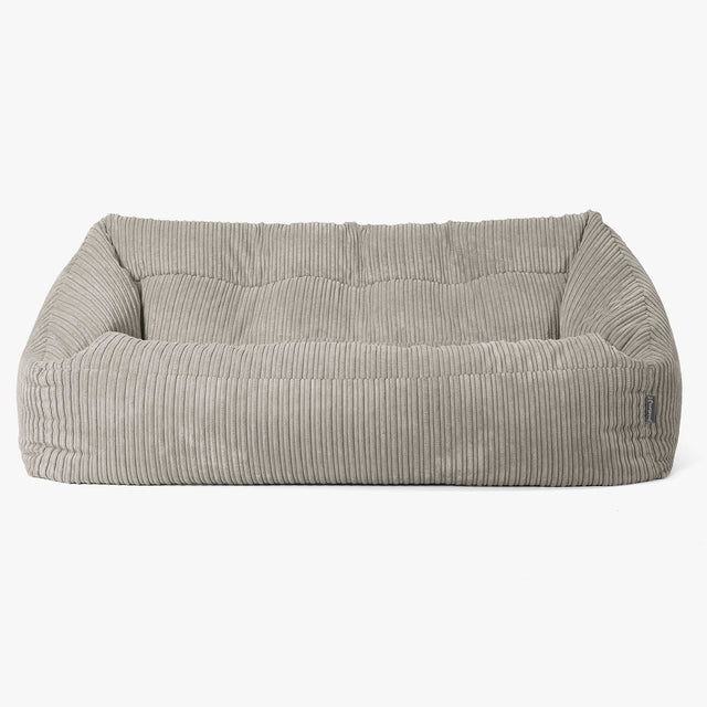 Maya Sitzsack Sofa - Cord Nerzfarben 01