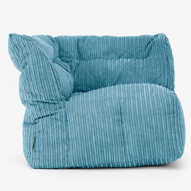 Modulares Sofa Sitzsack, Linkes Eckteil Ersatz Bezug - Cord 01