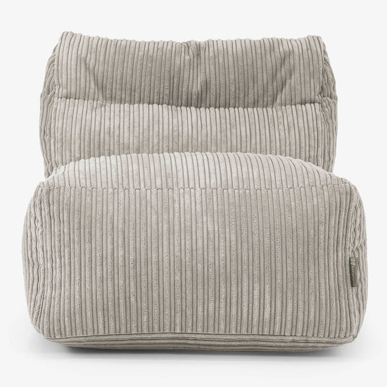 Modulares Sofa Sitzsack, Mittelteil - Cord Nerzfarben 02