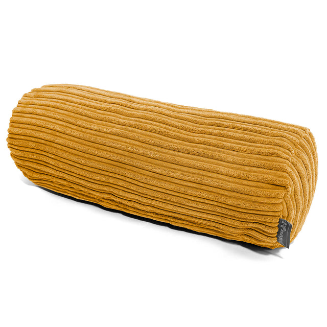 Nackenrolle Dekokissen / Sofa Kissenbezug 20 x 55cm - Cord Goldhonig 01