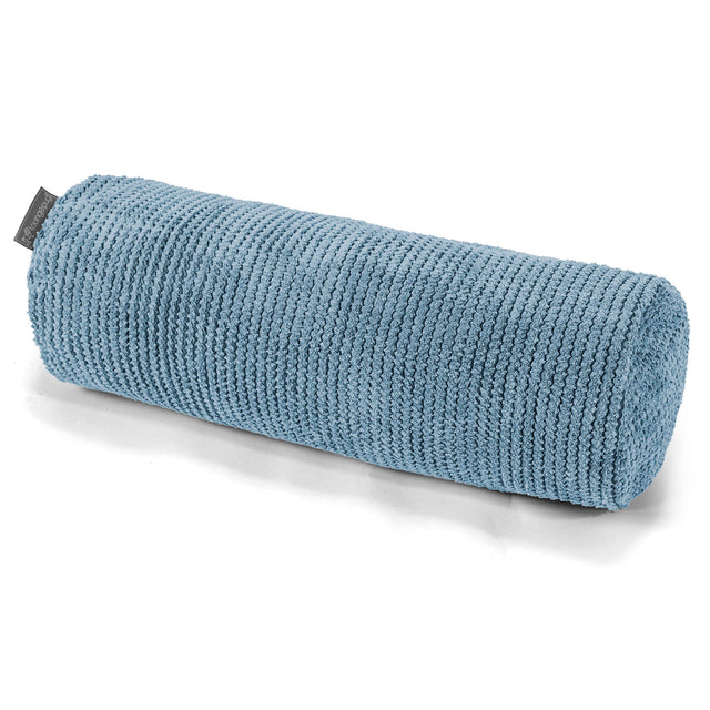 Nackenrolle Dekokissen / Sofa Kissenbezug 20 x 55cm - Pom-Pom Himmelblau 01