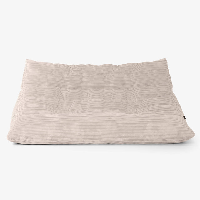 Noah Sitzsack-Bodensofa - Cord Elfenbein 01