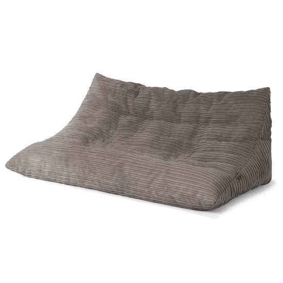 Noah Sitzsack-Bodensofa - Cord Graphitgrau 02