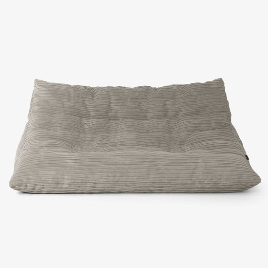 Noah Sitzsack-Bodensofa - Cord Nerzfarben 01