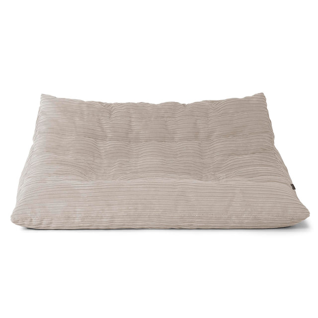 Noah Sitzsack-Bodensofa - Cord Nerzfarben 01