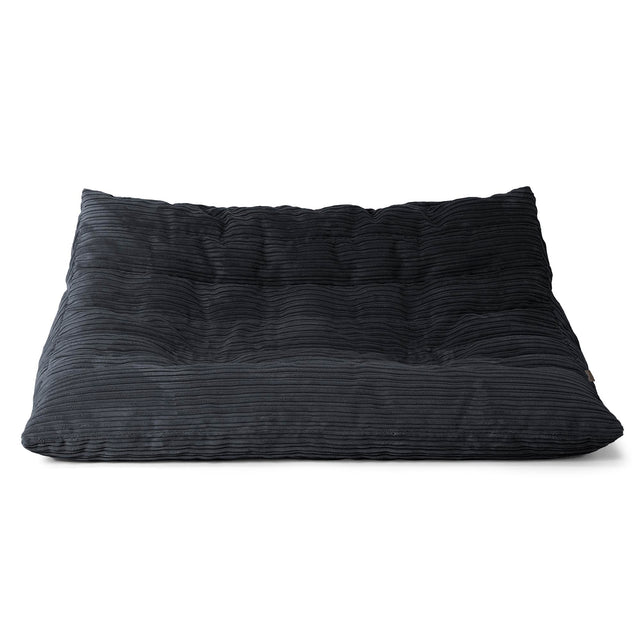 Noah Sitzsack-Bodensofa - Cord Schwarz 01