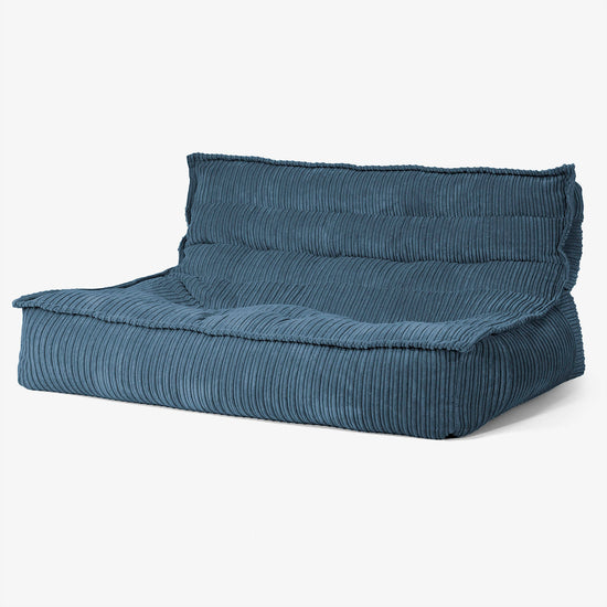 Oliver Sitzsack Bodensofa - Cord Marineblau 02