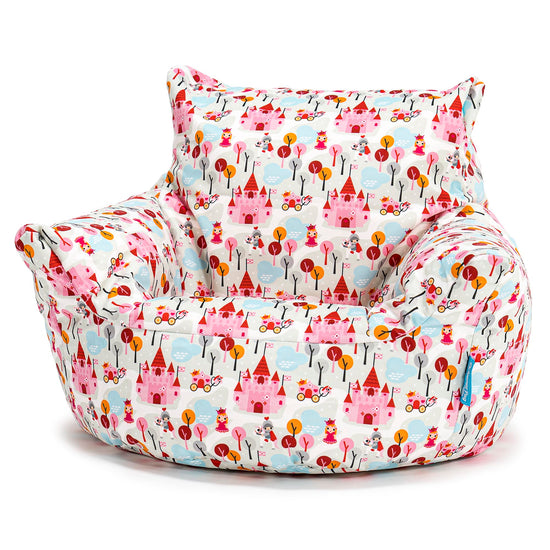 Klein Kindersessel Sitzsack 1-3 jahren - Druck Prinzessin 01