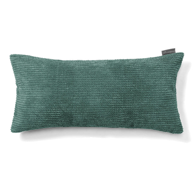 Riesen Dekokissen / Sofa Kissenbezug 40 x 70cm - Pom-Pom Moosgrün 01