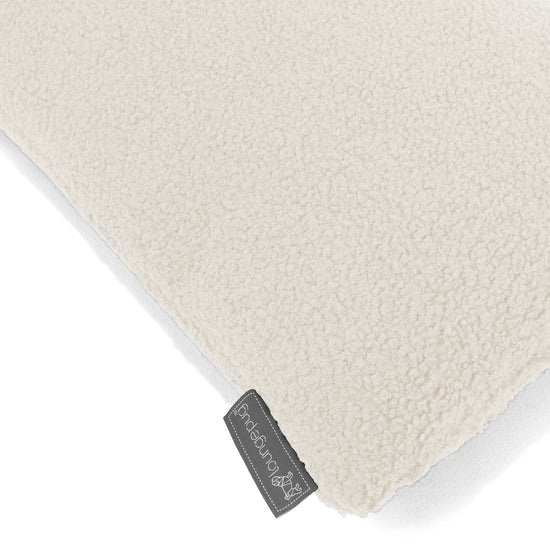 Riesen Dekokissen / Sofa Kissenbezug 40 x 70cm - Bouclé Elfenbein 02
