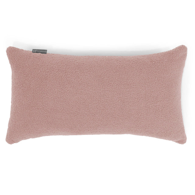 Riesen Dekokissen / Sofa Kissenbezug 40 x 70cm - Bouclé Pink 01
