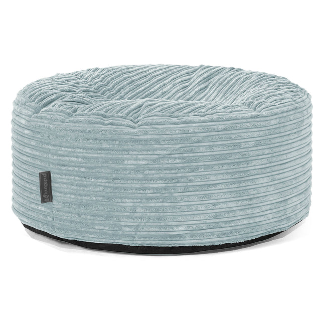 Sitzhocker Pouf - Cord Mintgrün 01