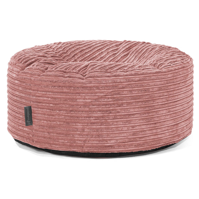 Sitzhocker Pouf - Cord Pfirsich 01