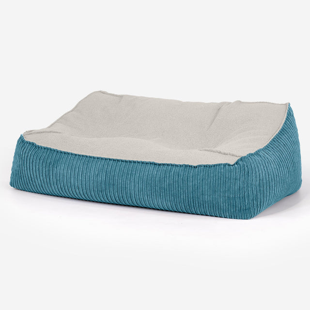 Das Slouchy Sitzsack Sofa Ersatz Bezug - Bouclé & Cord 01