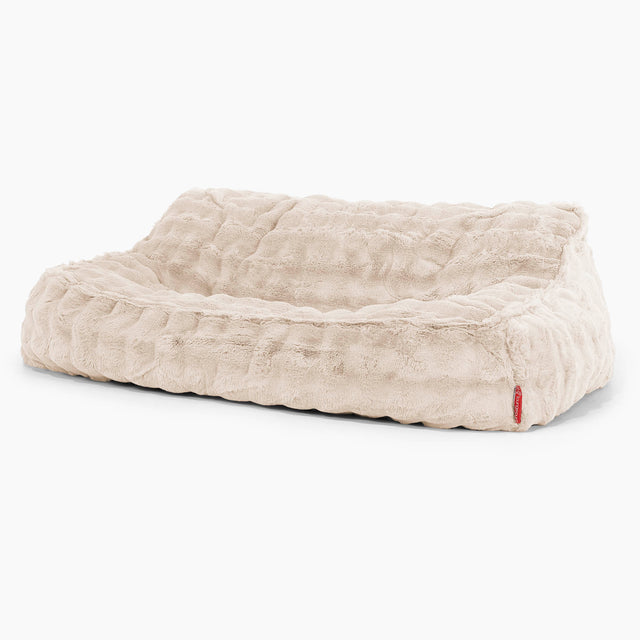 Das Slouchy Sitzsack Sofa Ersatz Bezug - Bubble Pelz 01