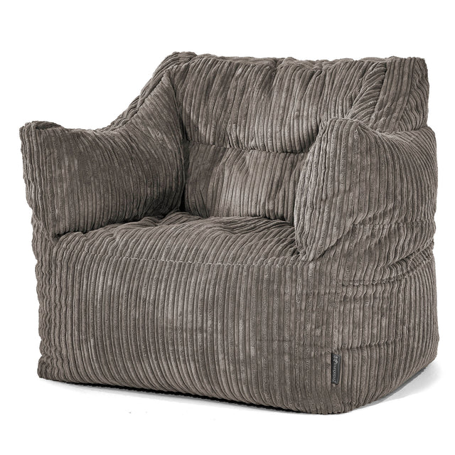 Victor Sitzsack Sessel - Cord Schiefergrau 01