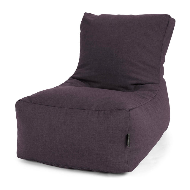 Outdoor-Lounger-Sitzsack - Sunbrella Marineblau 01