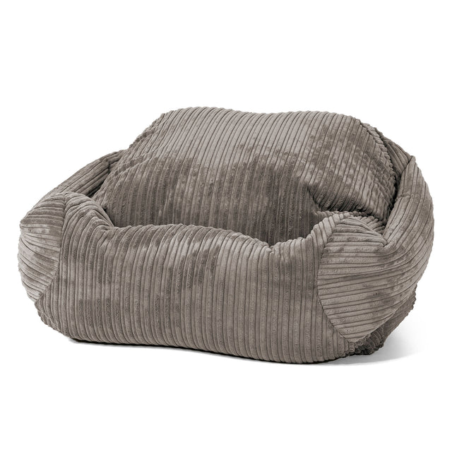 Sabine Sitzsack Sessel - Cord Graphitgrau 01