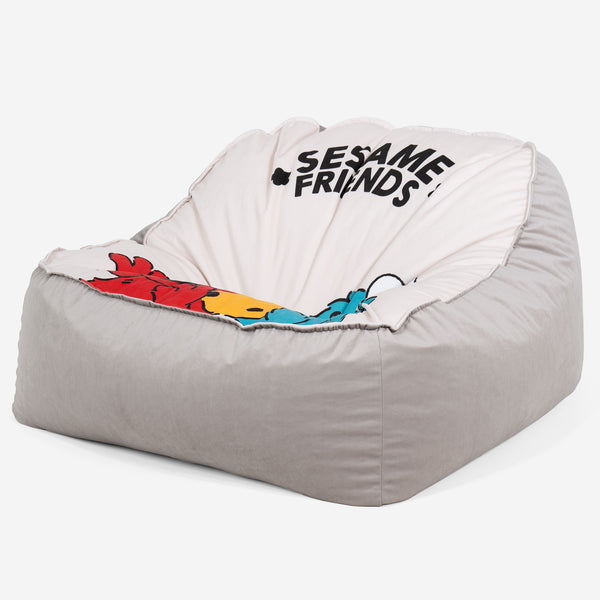 Der Slouchy Sitzsack Sessel - Sesame Friends 01