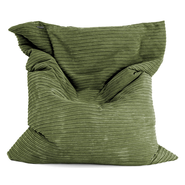 Sitzsack XXL - Cord Nadelwaldgrün 01