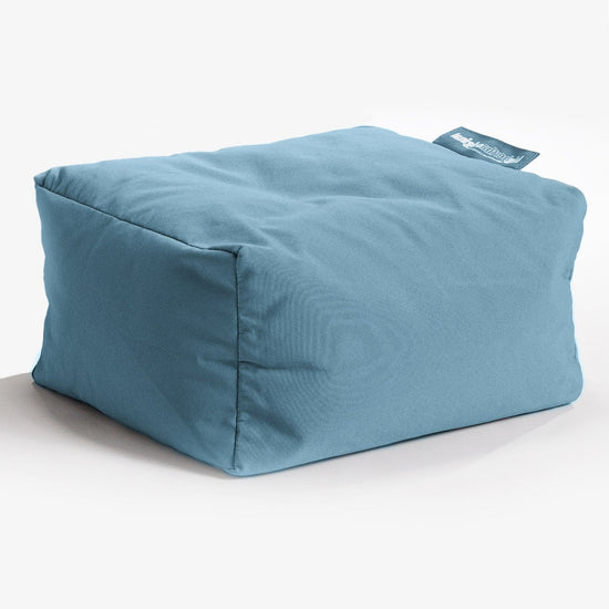 Big Bertha Original, SoleiStorm™ Ultra 2000 h+ Fußhocker Pouf, Olefin Baby Blau