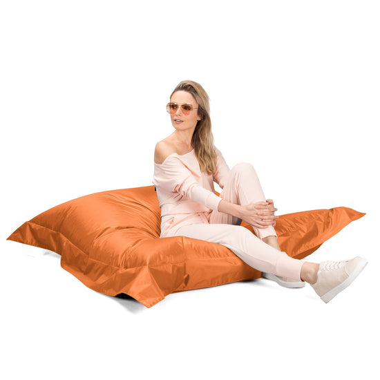 Big Bertha Original, Riesen Sitzsack XXL Outdoor, Sitzkissen, Hellorange