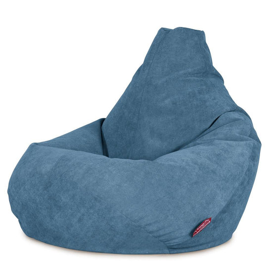 LOUNGE PUG - Gaming Sitzsack Sessel - Waffelgewebe Türkis