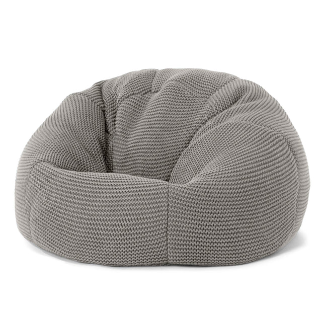Klassicher Kindersessel Sitzsack 1-5 jahren - 100% Baumwoll Ellos Grau 01