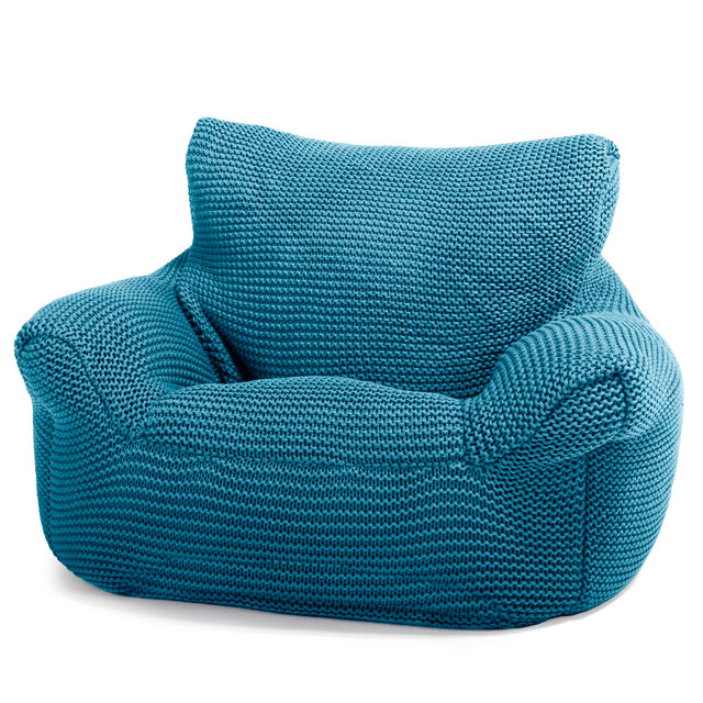 Klein Kindersessel Sitzsack 1-3 jahren - 100% Baumwoll Ellos Türkis 01