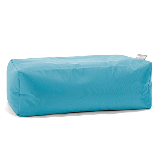 SmartCanvas™ Groß Fußhocker Pouf - Aqua 01