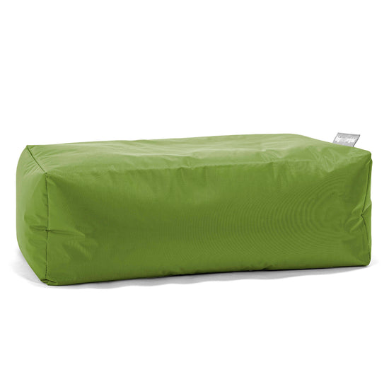 SmartCanvas™ Groß Fußhocker Pouf - Hellgrün 01