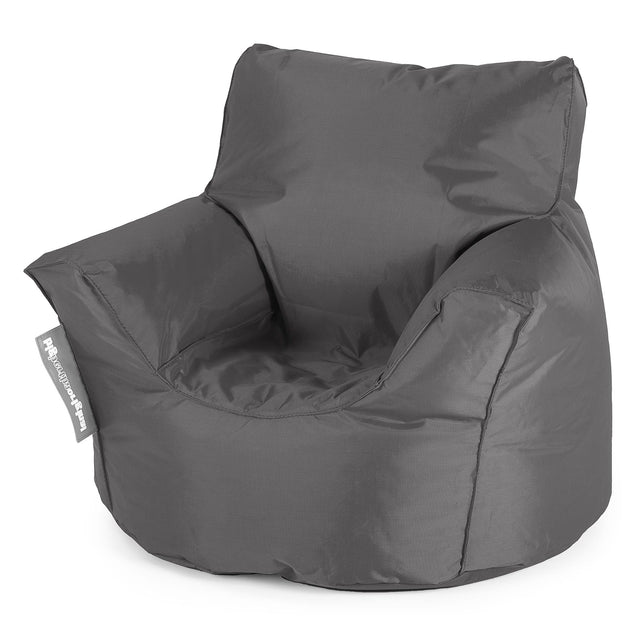 Klein Kindersessel Sitzsack 1-3 jahren - SmartCanvas™ Schiefergrau 01