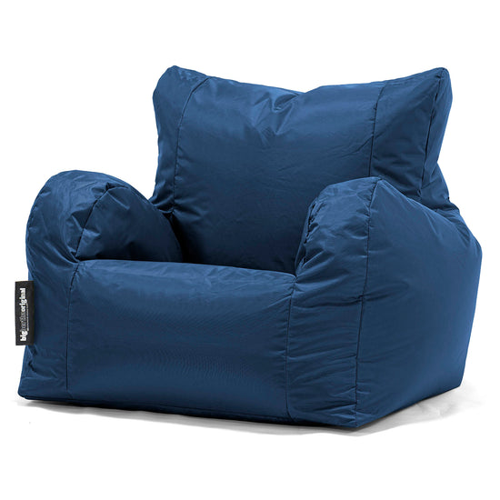 Lehnstuhl Sitzsack Outdoor - SmartCanvas™ Marineblau 01