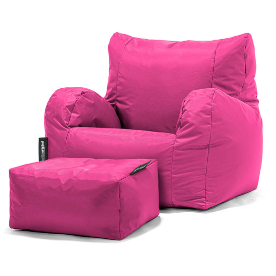 Lehnstuhl Sitzsack Outdoor - SmartCanvas™ Pink 02