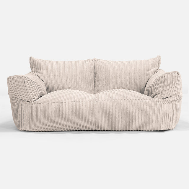 Josephine Sitzsack Sofa - Cord Elfenbein 01