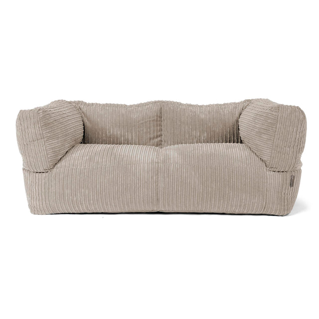 2-Sitzer Albert Sitzsacksofa - Cord Nerzfarben 01