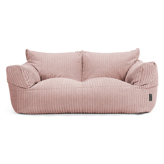 Josephine Sitzsack Sofa - Cord Rosa 01