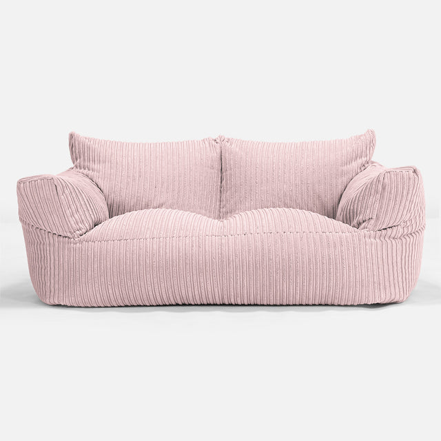 Josephine Sitzsack Sofa - Cord Rosa 01