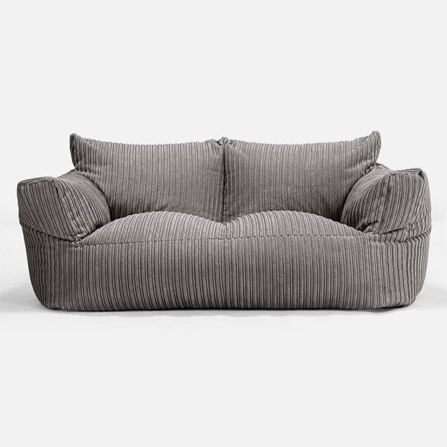 Josephine Sitzsack Sofa - Cord Graphitgrau 01