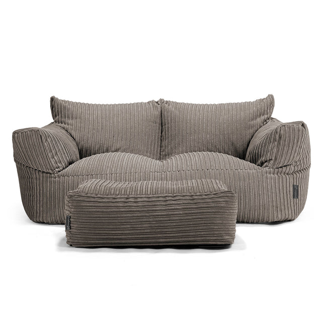 Josephine Sitzsack Sofa - Cord Graphitgrau 02
