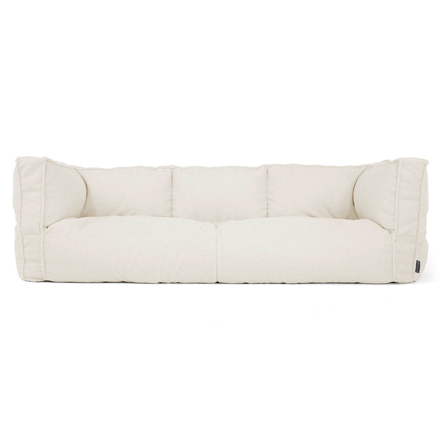 3-Sitzer Albert Sitzsacksofa - Bouclé Elfenbein_01