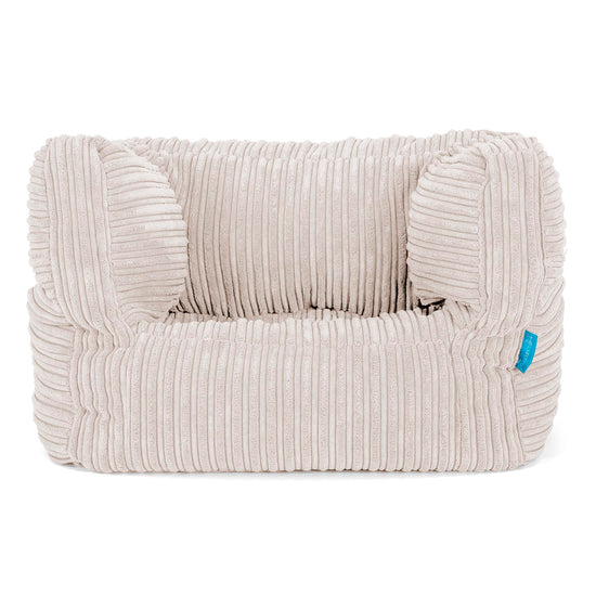 Albert Kinder Sitzsack Sessel 1-5 Jahre - Cord Elfenbein 01