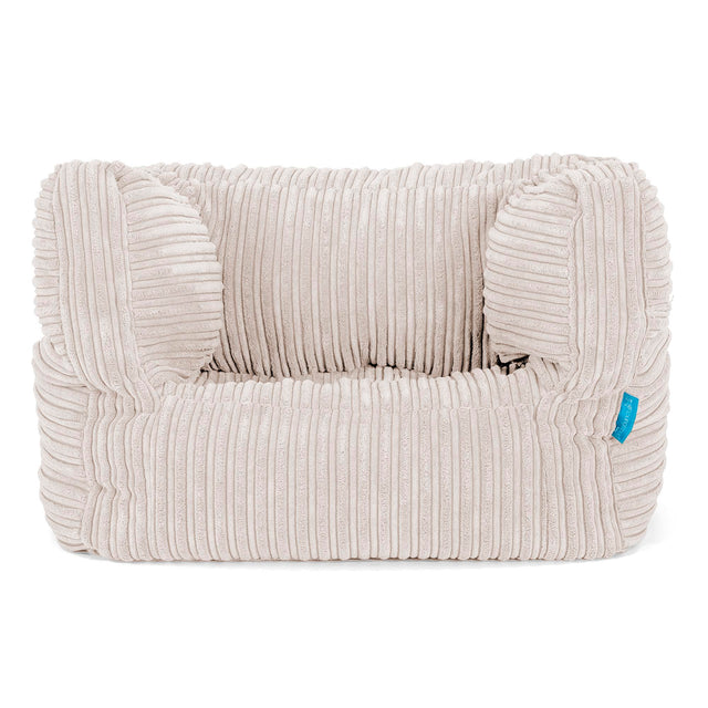 Albert Kinder Sitzsack Sessel 1-5 Jahre - Cord Elfenbein 01
