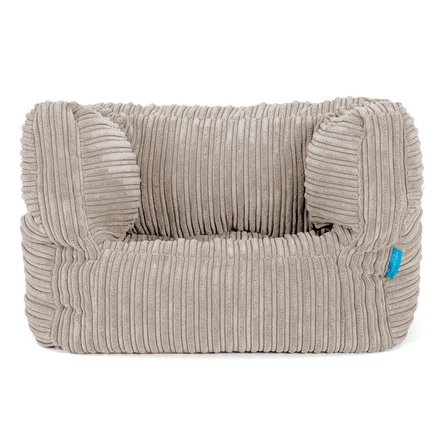 Albert Kinder Sitzsack Sessel 1-5 Jahre - Cord Nerzfarben 01